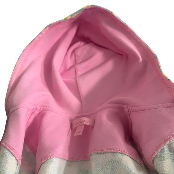 Lilly Pulitzer, Toddler Girls Zip Hoodie Jacket, Citrus Print & Light Blue, 2T - Picture 14 of 15